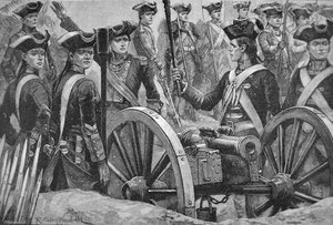 The Men Who Served Under Clive — Richard Caton Woodville