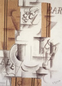 Fruitdish And Glass — Georges Braque