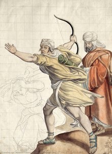 Fleeing Archers — Woldemar Friedrich Von Olivier