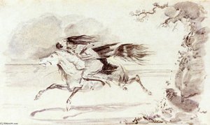 The Pursuit — Alfred Jacob Miller