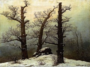 Dolmen en la Nieve