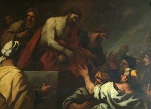 Christ Led To Calvary — Luca Giordano