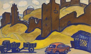 End Of Route — Yuri Khymych, Post Impressionism