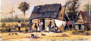 Drying The Wash — William Aiken Walker