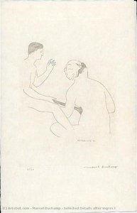 Selected Details After Ingres I — Marcel Duchamp