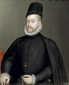 Portrait Of Philipp Ii Of Spain — Sofonisba Anguissola, Mannerism