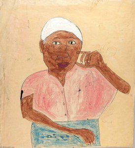 Portrait Of A Woman — William H. Johnson, Harlem Renaissance