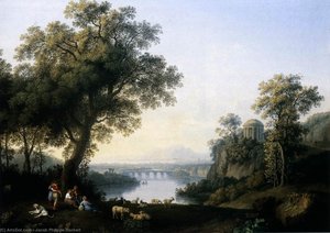 Landscape With River — Jacob Philipp Hackert