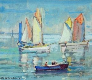 Yellow Sails — Arthur Henry Church