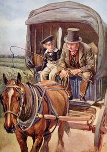 Banks Drives David To Yarmouth — Harold Copping