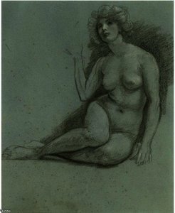 Study For At Low Tide — Sir Edward John Poynter