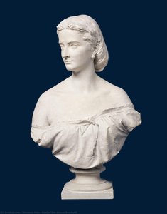 Bust Of The Dancer Boschetti — Vincenzo Vela