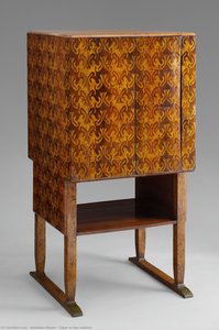 Cigar Or Bar Cabinet — Koloman Moser, Vienna Secession