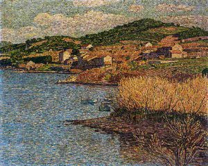 Landschaft Bei Hyeres — Paul Baum
