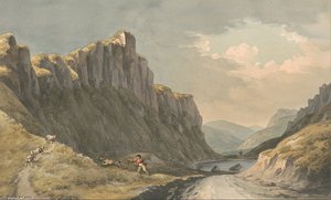 Craig Y Ladron - The Thieves Precipice — John Warwick Smith