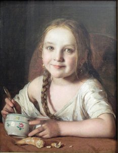 Girl At The Breakfast Table — Joseph Backler