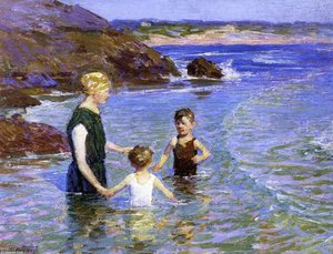 Summer Wading — Edward Henry Potthast