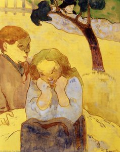 Menschliche Elendigkeit — Eugène Henri Paul Gauguin, Post-impressionism