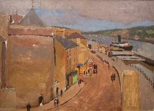 River Quayside — Edward Morland Lewis