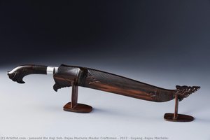 Gayang (bajau Machete) — Jamawid Bin Haji Soh: Bajau Machete Master Craftsmen – 2012