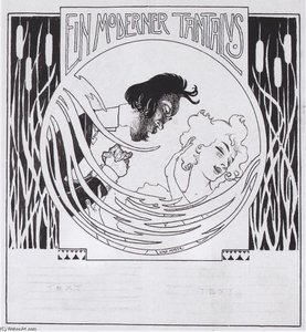 A Modern Tantalus. Illustration For 'meggendorfer Leaves'. — Koloman Moser