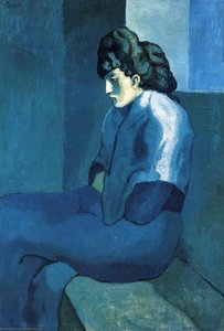 Melancholy Woman — Pablo Picasso, Cubism