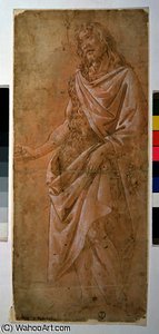 Studie Zum Heiligen Johannes Baptist — Sandro Botticelli