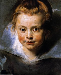 Título Traducido: Retrato De Clara Serena Rubens — Pedro Pablo Rubens, Baroque Splendor