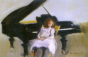 Girl At The Piano — Konrad Krzy Anowski