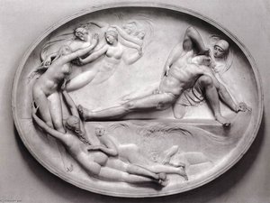 Thetis Rising From The Sea — Thomas Banks