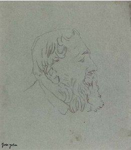 Portrait Of Auguste Rodin — Gwen John