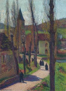 The Church In Labastide Du Vert — Henri Jean Guillaume Martin