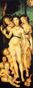 Harmony Of The Three Graces — Hans Baldung