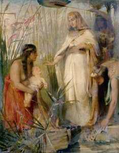 Finding Of Moses — Frank O. Salisbury