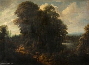A wooded landscape