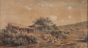 Escuela De Sarmiento En San Francisco Del Monte De Oro — Eugenia Belín Sarmiento