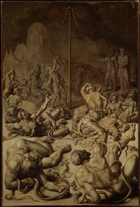 The Brazen Serpent — Maarten Van Heemskerck