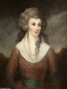 Portrait Of An Unknown Young Lady — Richard Cosway