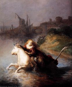 El Abducción De Europa — Rembrandt Van Rijn