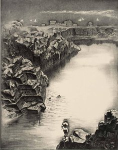 Abandoned Quarry — Louis Lozowick