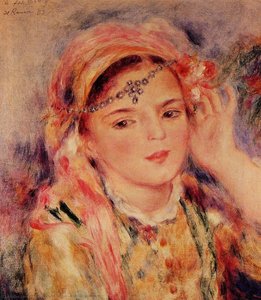 Algerian Woman 1 — Pjer Ogist Renoar, Impressionism