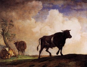 The Bull — Паулус Потер, Dutch Baroque Landscape