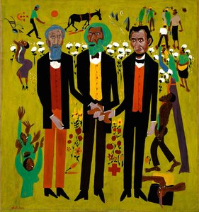 Three Great Abolitionists A. Lincoln, F. Douglass, J. Brown