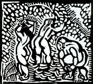Bathers 1 — Raoul Dufy, Fauvism
