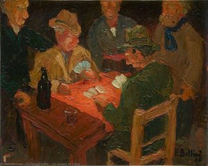 Les Joueurs De Cartes — Emmanuel Bellini