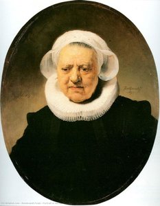 Portrait Of Aechje Claesdar — Rembrandt Peale