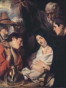 Adoration Of The Shepherds — Jacob Jordaens