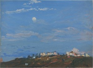 Moonrise, Tangier — Sir John Lavery