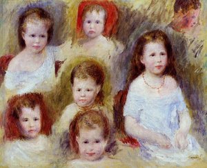 Portraits Of Marie Sophie Chocquet — Pierre-auguste Renoir, Impressionism