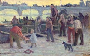 On The Docks — Maximilien Luce